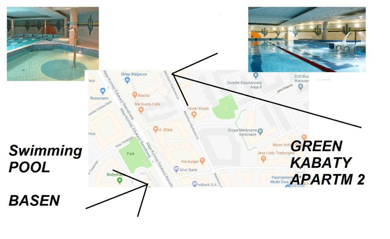Green Kabaty Apartment 2 ワルシャワ エクステリア 写真